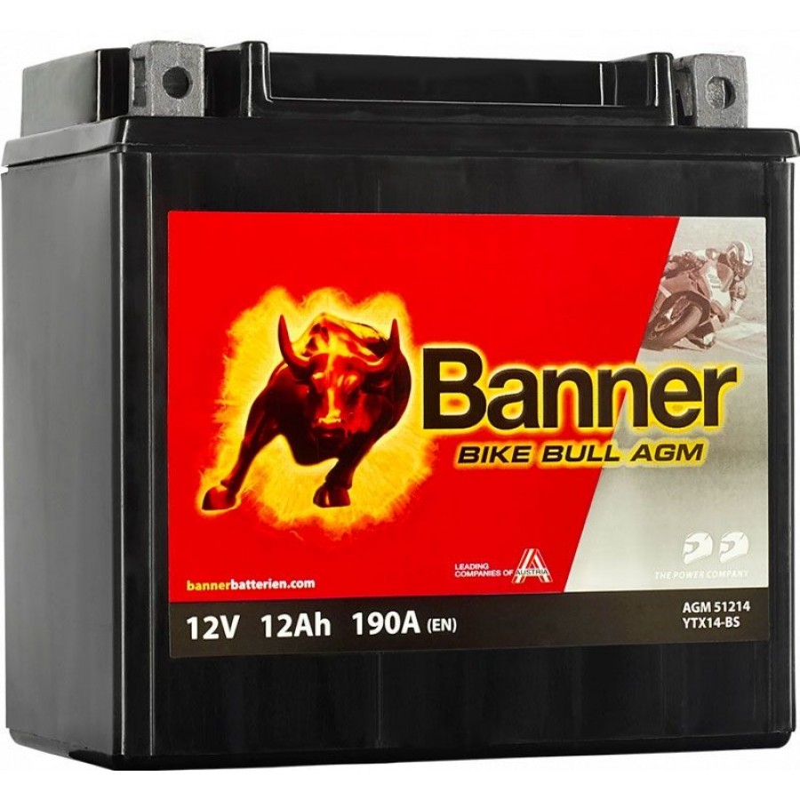 ΜΠΑΤΑΡΙΑ MOTO BANNER YTX14-BS
