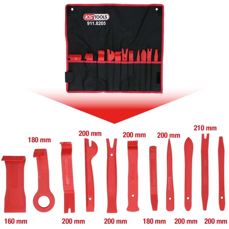 KS TOOLS ΣΕΤ ΠΛΑΣΤΙΚΕΣ ΣΦΗΝΕΣ