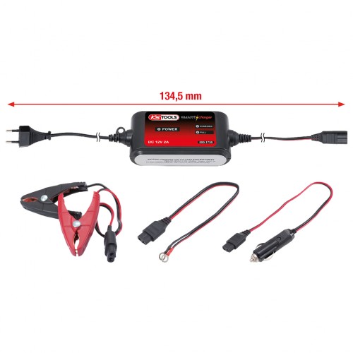 KS TOOLS ΦΟΡΤΙΣΤΗΣ 2A SMARTcharger 12V