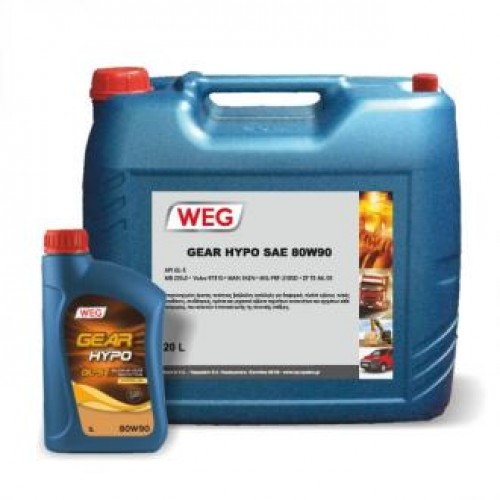 WEG GEAR Hypo GL-5 80W-90 20Lt